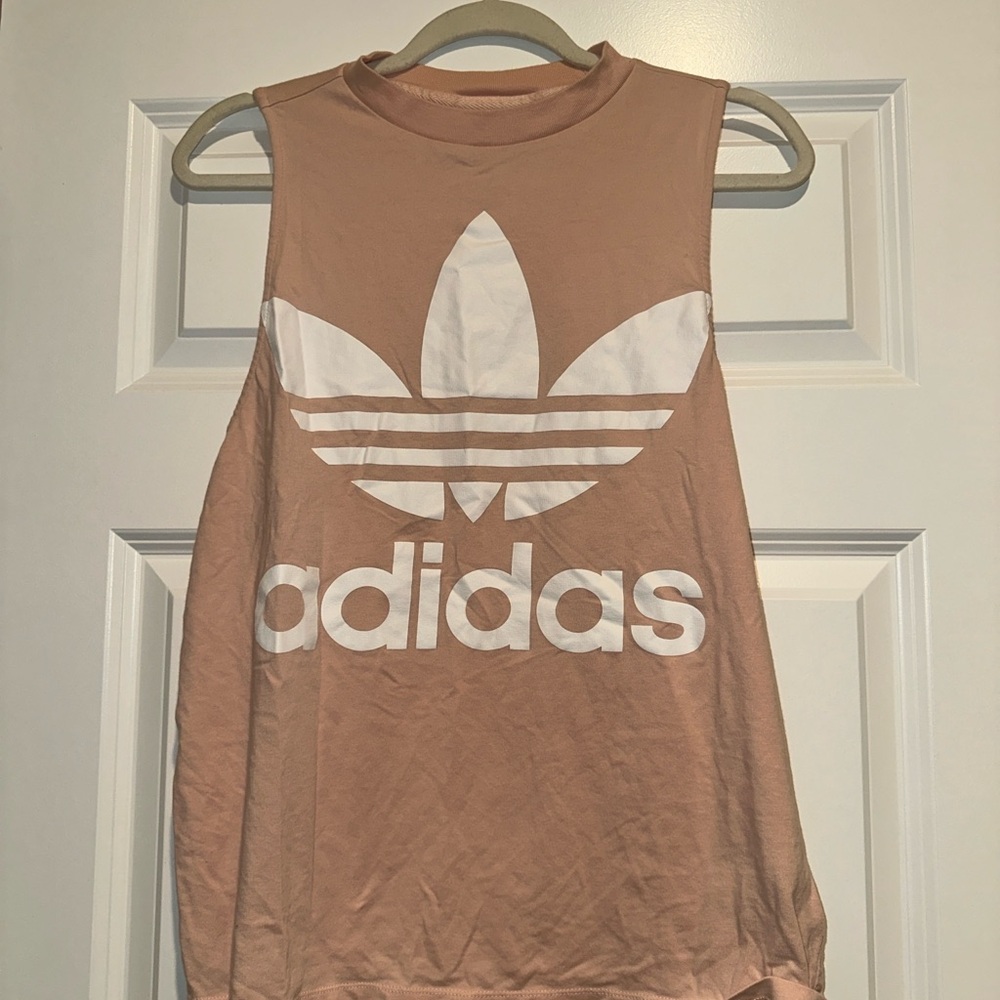 Adidas Women's Pink Muscle Tee
